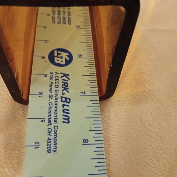 Vintage glass vase - Picture 10 of 11